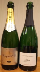 2020年９月の料理教室のワイン