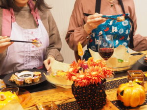 2020年10月の食事風景の画像