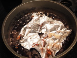 黒豆の赤ワイン煮の画像