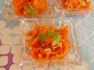 梅シロップでキャロットラペの画像