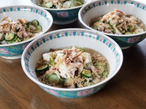 鯵の冷や汁-1の画像