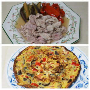 2021年８月オンライン料理教室の画僧