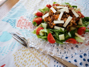 野菜ゴロゴロタコライス