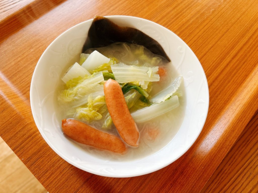 白菜でポトフ