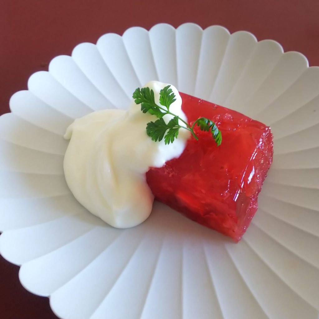 苺ゼリー
